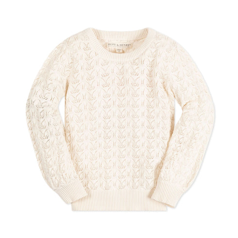 balloon-sleeve-organic-pointelle-sweater-baby Hope & Henry - Sophia's StyleSweaters-1
